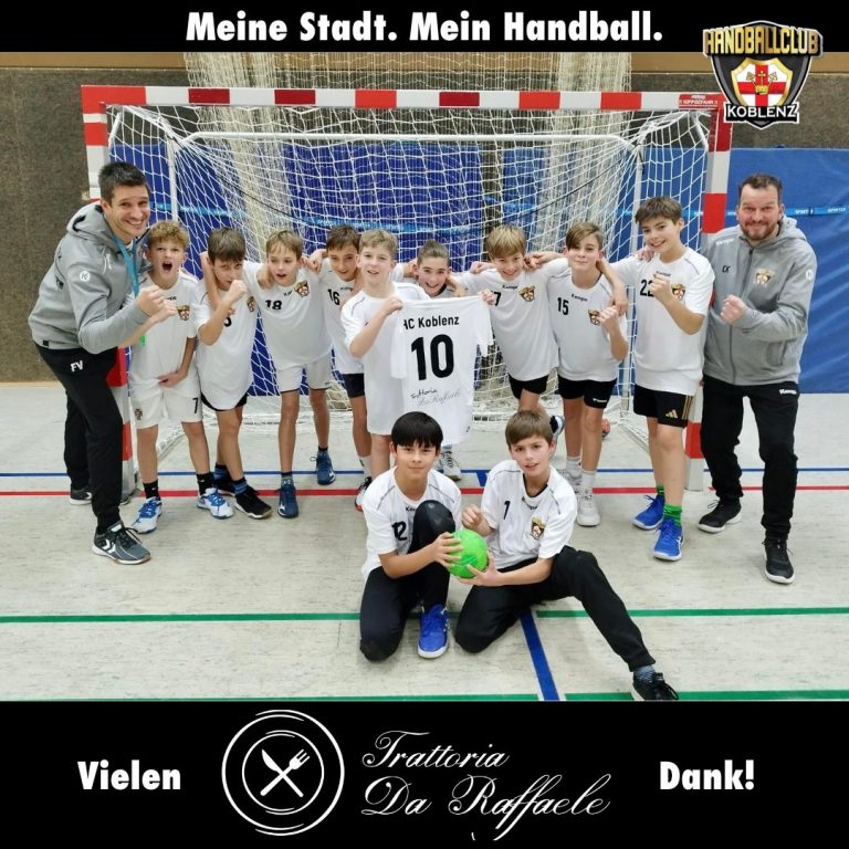 HC Koblenz D1 Jugend Sponsor Da Raffaele