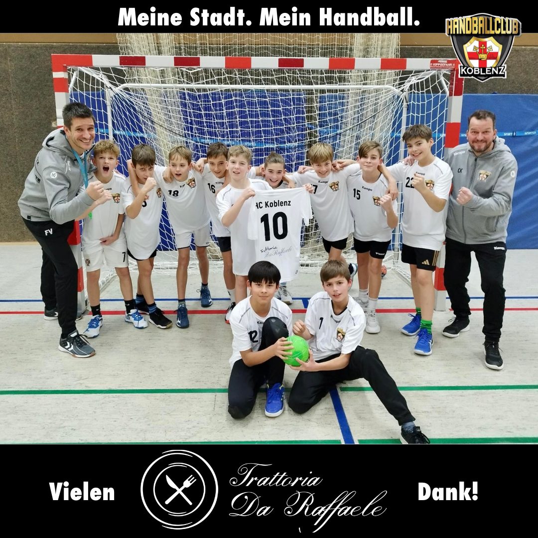 HC Koblenz D1-Jugend Sponsor Da Raffaele