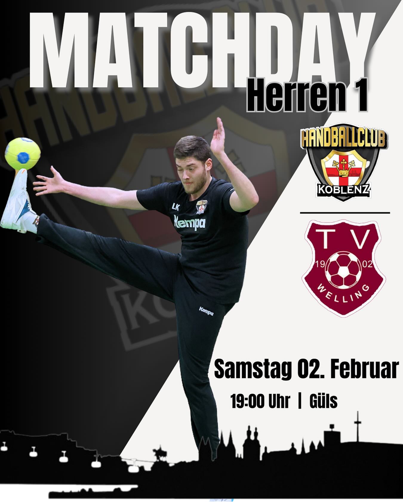 HC Koblenz Matchday 1.Herren gegen TV Welling