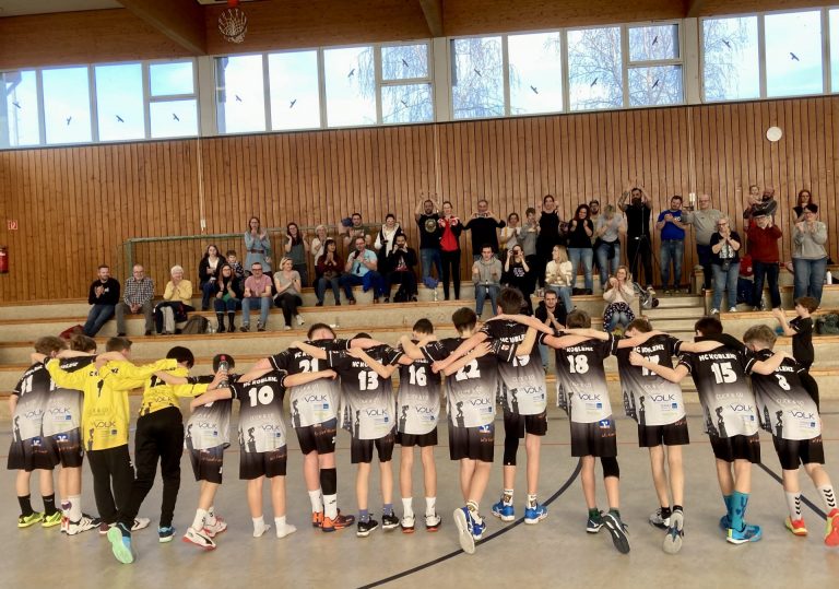 HC Koblenz D Jugend gewinnt gegen HB Muelheim Urmitz