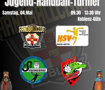 Top 4 Teams Jugend Handball Turnier mD Jugend