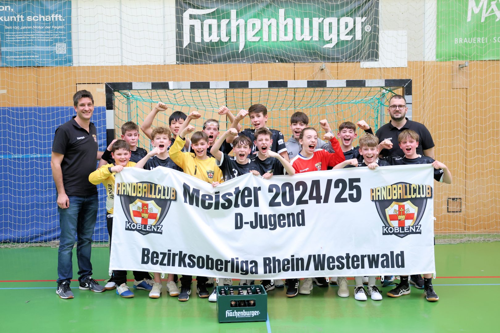 D1-Jugend des HC Koblenz sichert sich ungeschlagen die Meisterschaft D1-Jugend des HC Koblenz sichert sich ungeschlagen die Meisterschaft