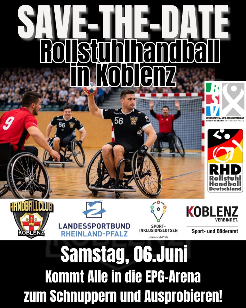 Rollstuhl Handball in Koblenz